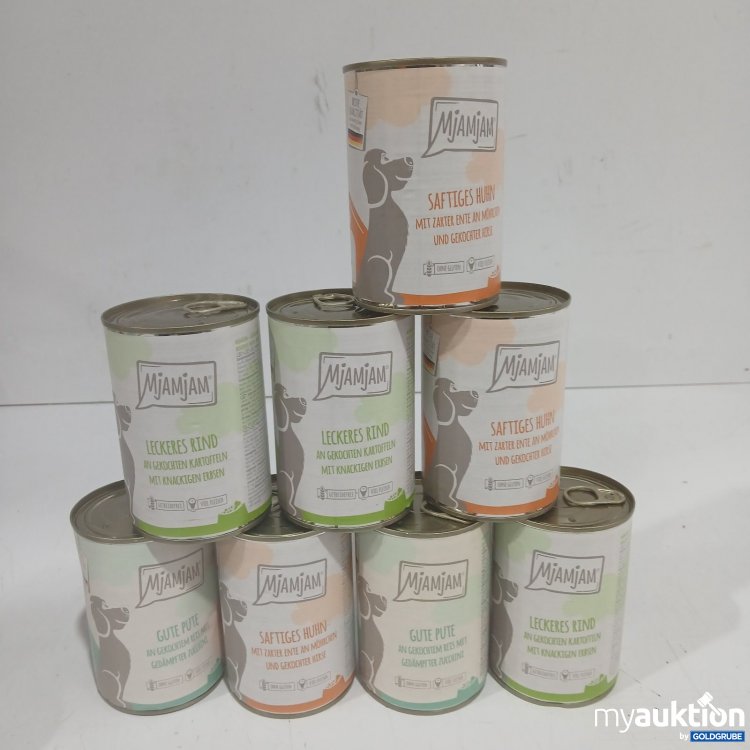 Artikel Nr. 477340 Artikel Nr. 477340: Mjamjam Hundefutter diverse Sorten 8x400g