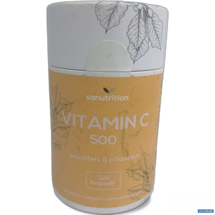 Artikel Nr. 525340: Sanutrition Vitamin C 500 gepuffert&pflanzlich 120Kapseln 