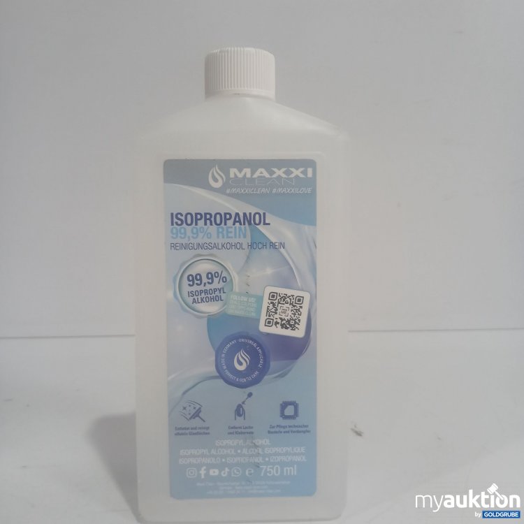 Artikel Nr. 845340 Artikel Nr. 845340: Maxxi Clean Isopropanol 750ml