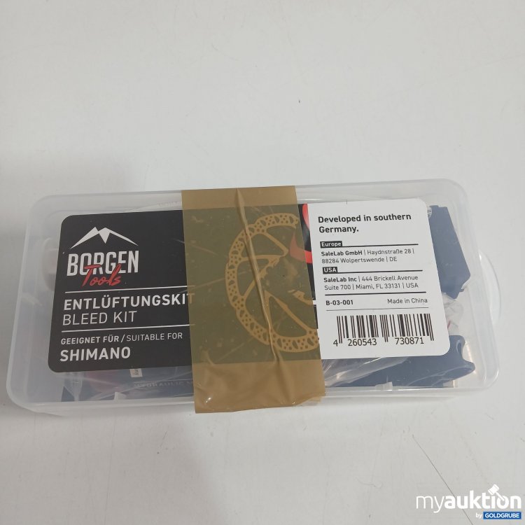 Artikel Nr. 858340 Artikel Nr. 858340: Borgen Tools Entlüftungskit