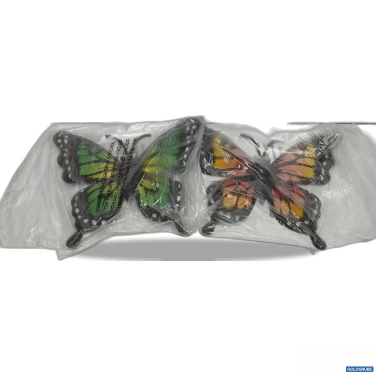 Artikel Nr. 890340: Deko Schmetterling aus Blech zum Hängen 4 Stück