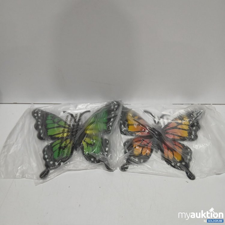 Artikel Nr. 890340: Deko Schmetterling aus Blech zum Hängen 4 Stück