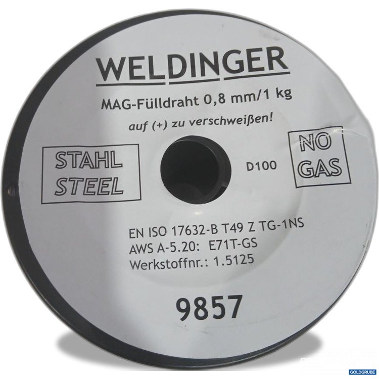 Artikel Nr. 912340: Welding MAG-Fülldraht 0,8 mm 1 kg