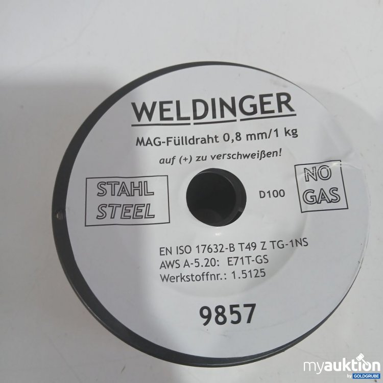 Artikel Nr. 912340: Welding MAG-Fülldraht 0,8 mm 1 kg