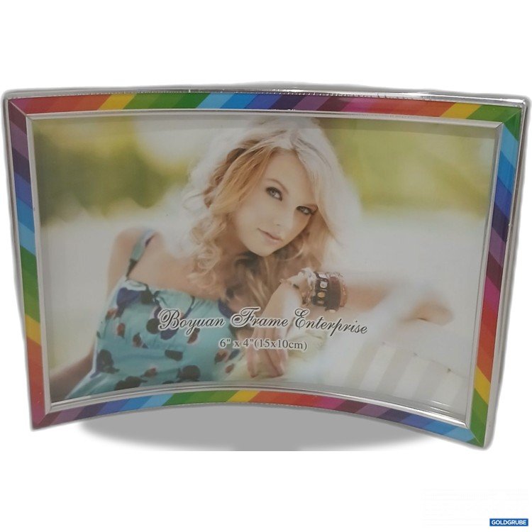 Artikel Nr. 929340: Boyuan Frame Enterprise Glas-Bilderrahmen, Rand Bunt 15x10cm