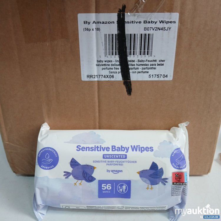 Artikel Nr. 953340: Sensitive  Baby Wipes 56 wipes x 18 