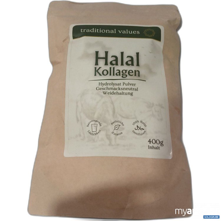 Artikel Nr. 967340: Traditional Values Halal Kollagenpulver Geschmacksneutral 400g