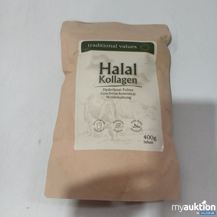 Artikel Nr. 967340: Traditional Values Halal Kollagenpulver Geschmacksneutral 400g