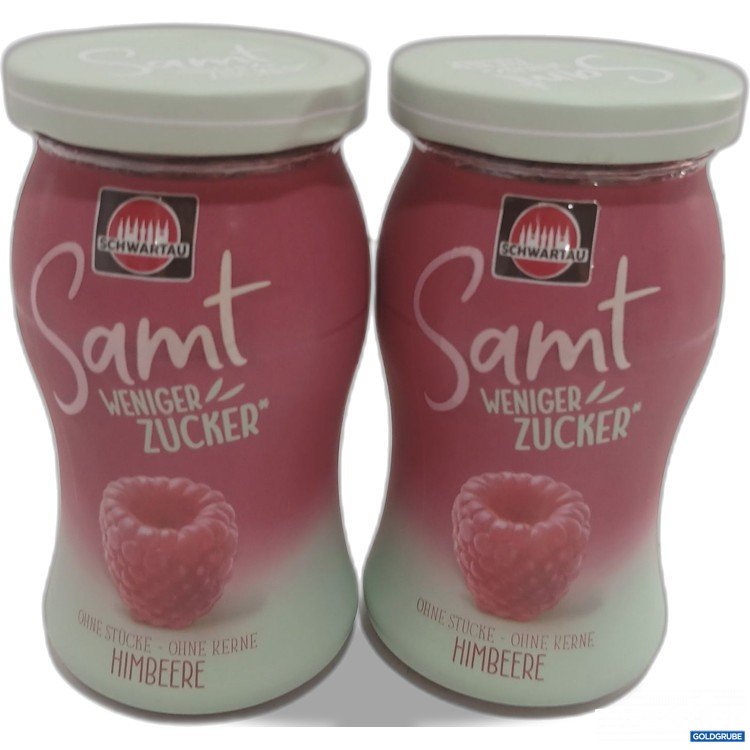Artikel Nr. 983340: Schwartau Samt Marmelade wenig Zucker Himbeere 2x255g
