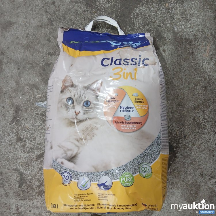 Artikel Nr. 990340 Artikel Nr. 990340: Bio Kats Classic 3in1 Klumpstreu 18L