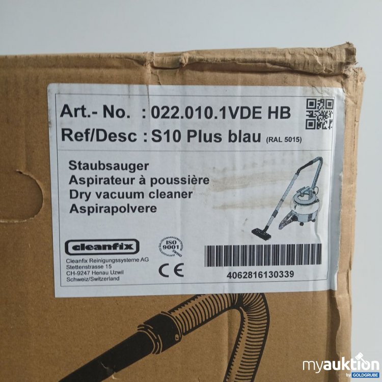 Artikel Nr. 442341: cleanfix Staubsauger S10 Plus blau