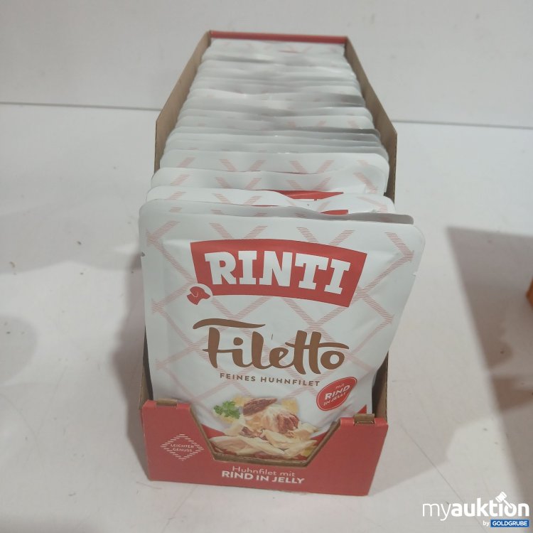Artikel Nr. 460341 Artikel Nr. 460341: Rinti Filetto in Jelly Huhn & Rind 24x100g