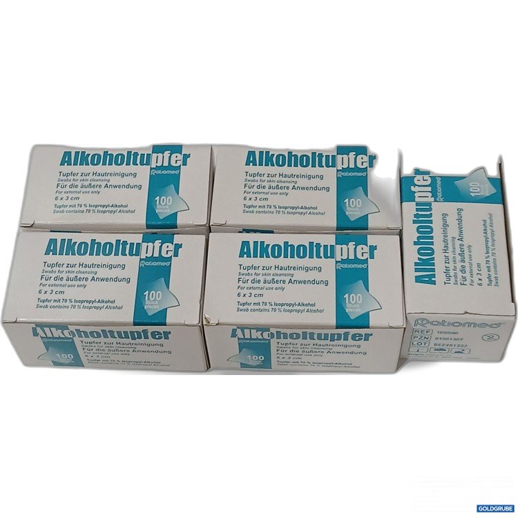 Artikel Nr. 523341: Alkoholtupfer zur Hautreinigung  