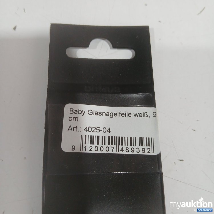 Artikel Nr. 526341: canal Baby Glasnagelfeile weiß 9 cm 4025-04