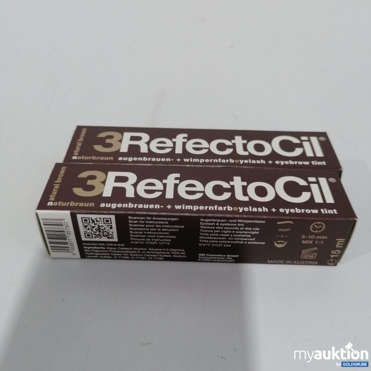 Artikel Nr. 833341 Artikel Nr. 833341: Refecto Cil Augenbrauen u. Wimpern Farbe Naturbraun 2x