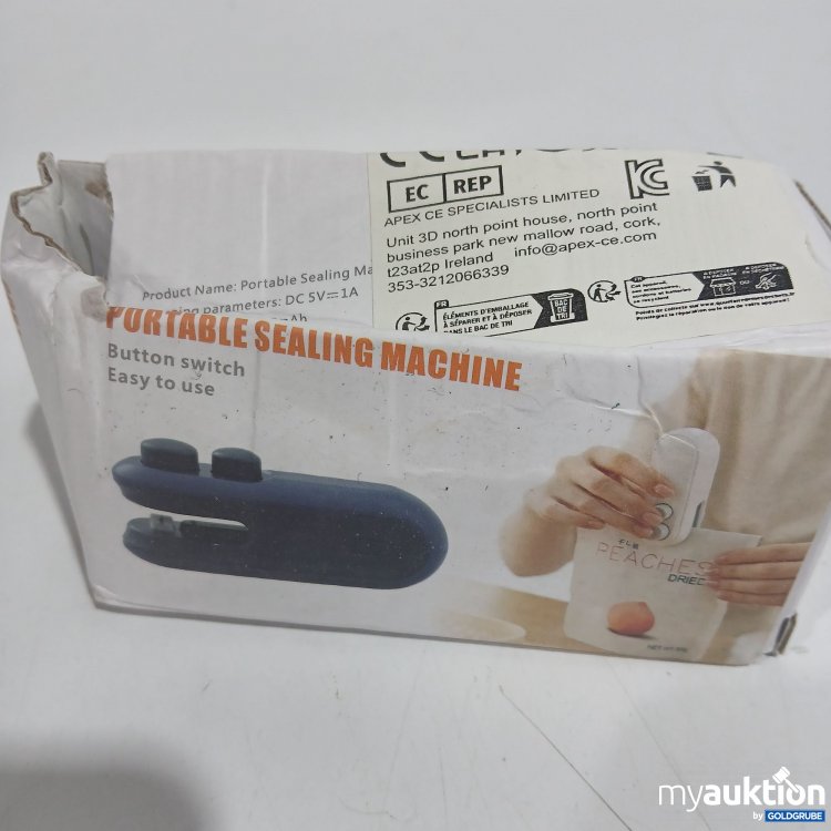 Artikel Nr. 874341 Artikel Nr. 874341: Portable Sealing Machine Smart Sealer