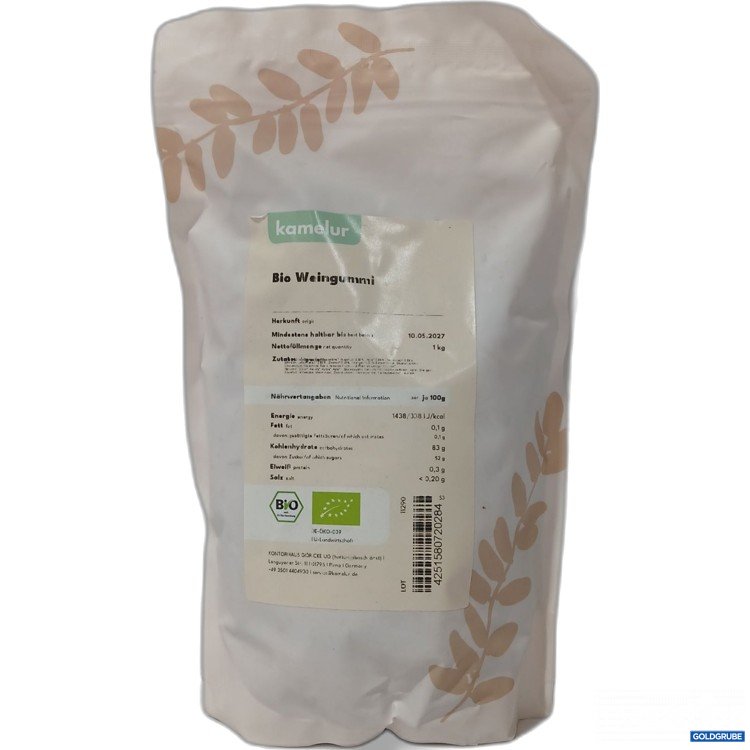 Artikel Nr. 967341: Kamelur Bio Weingummi 1kg