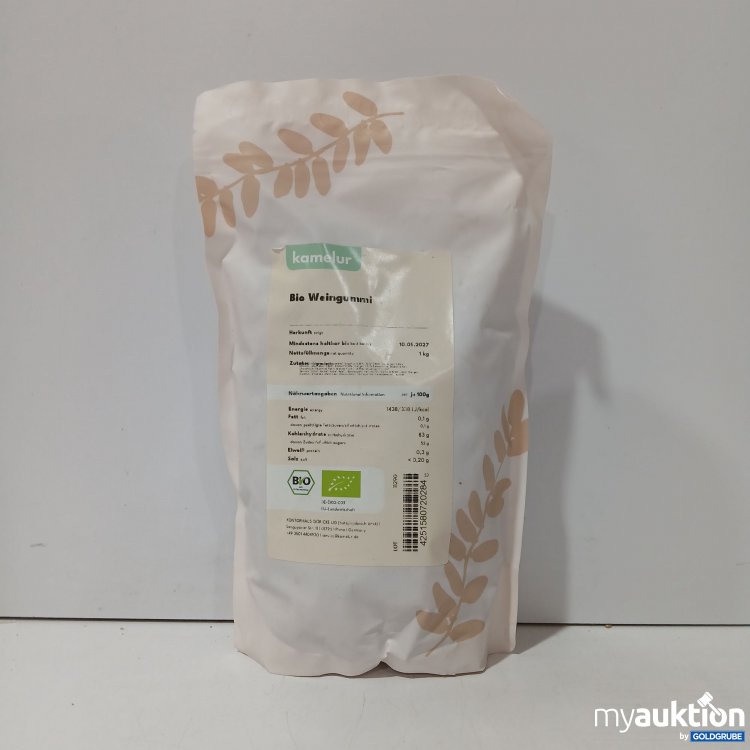 Artikel Nr. 967341: Kamelur Bio Weingummi 1kg