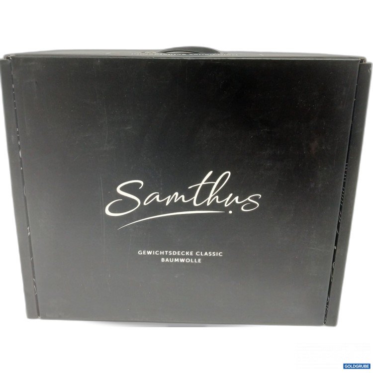 Artikel Nr. 970341 Artikel Nr. 970341: Samthus Gewichtsdecke classic Baumwolle weiß 6kg 135x200cm