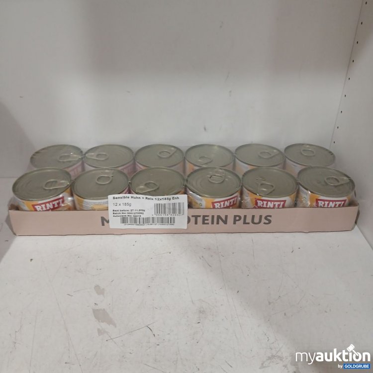 Artikel Nr. 978341 Artikel Nr. 978341: Rinti Sensible Huhn + Reis 12x185 g