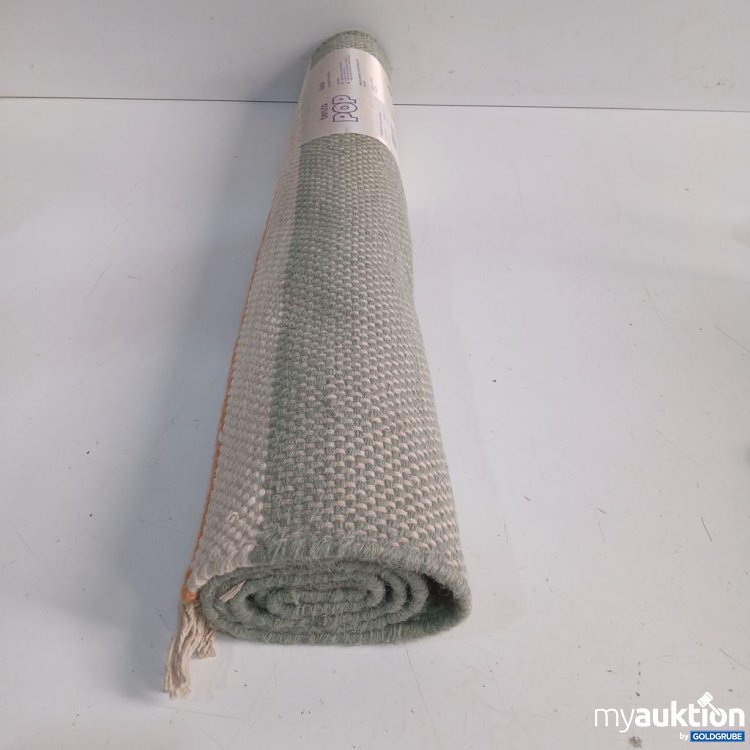 Artikel Nr. 442342: benuta pop Handwoven Wool Rug Karla mint 80x120cm