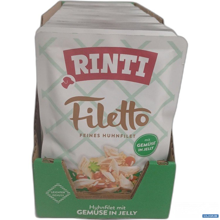 Artikel Nr. 460342 Artikel Nr. 460342: Rinti Filetto in Jelly Huhn & Gemüse 24x100g