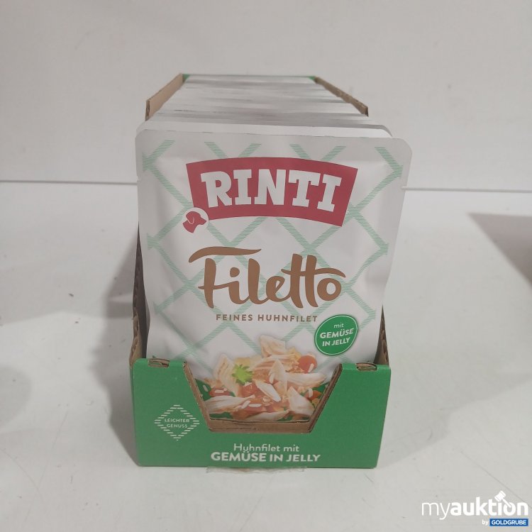Artikel Nr. 460342 Artikel Nr. 460342: Rinti Filetto in Jelly Huhn & Gemüse 24x100g