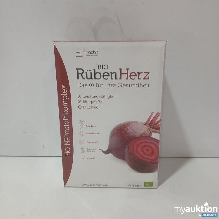 Artikel Nr. 469342: fitrabbit Bio RübenHerz 3 l iter
