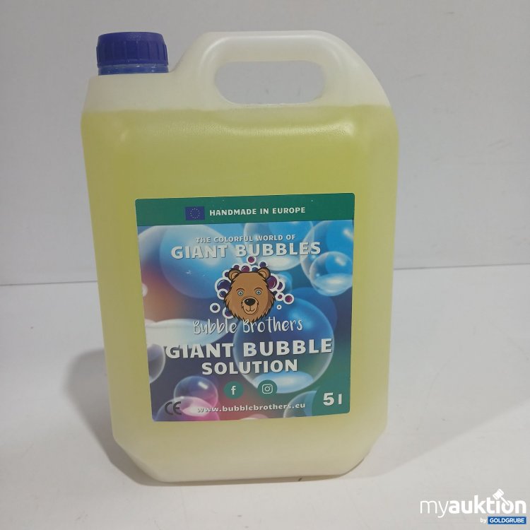 Artikel Nr. 870342: Bubble Brothers Giant Bubble Solution 5L 