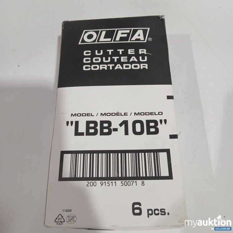 Artikel Nr. 874342 Artikel Nr. 874342: Olfa Cutter Couteau Cortador 6 Stk