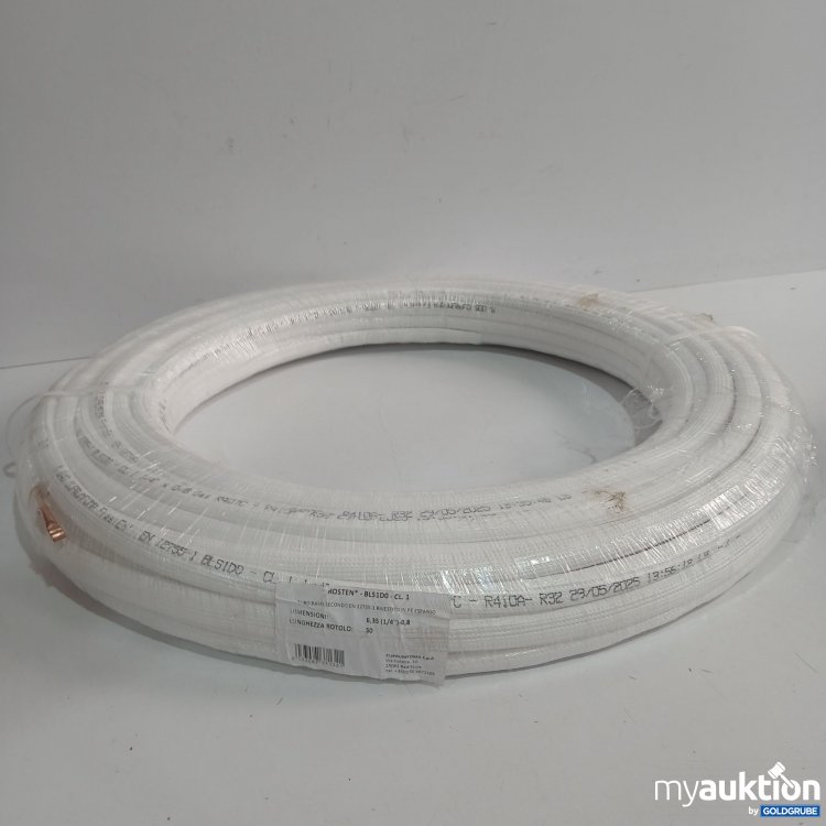 Artikel Nr. 876342 Artikel Nr. 876342: Alva Kältemitelleitung 1/4" (6,35mm) isoliert 50m Windstärke 0,8mm