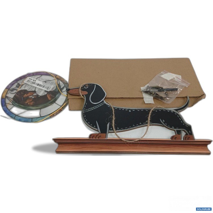 Artikel Nr. 889342: Deko Dackelschüsselbrett und Aufhänger 