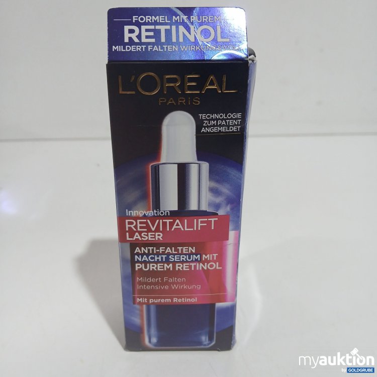 Artikel Nr. 914342: Loreal Anti Falten Nachtserum mit purem Retinol 30ml 