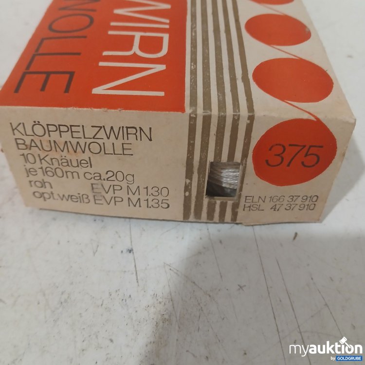 Artikel Nr. 929342: Klöppelzwirn Baumwolle 10Pack ca 160m weiß