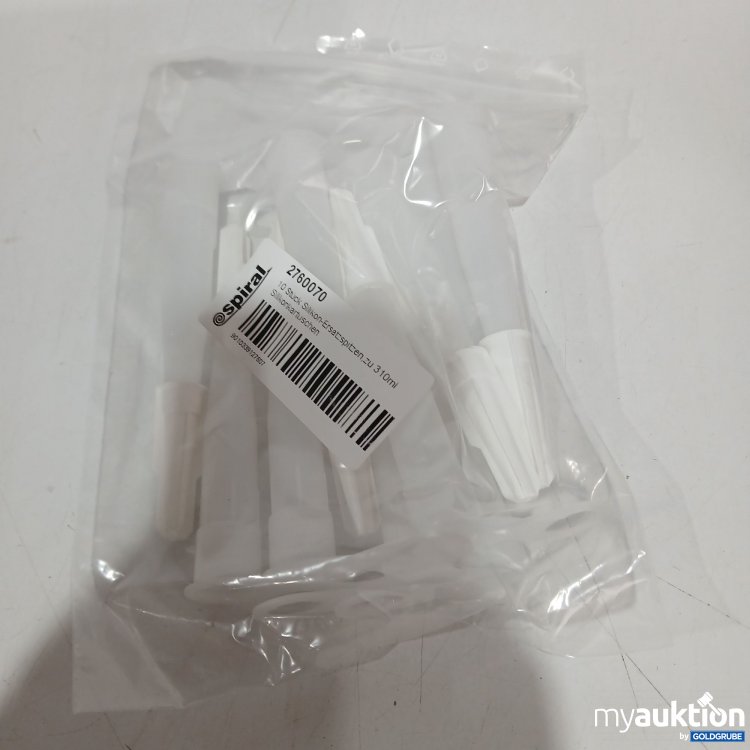 Artikel Nr. 956342: Spiral Silikon Ersatzspitzen zu 310ml Silikonkartuschen 10stk 