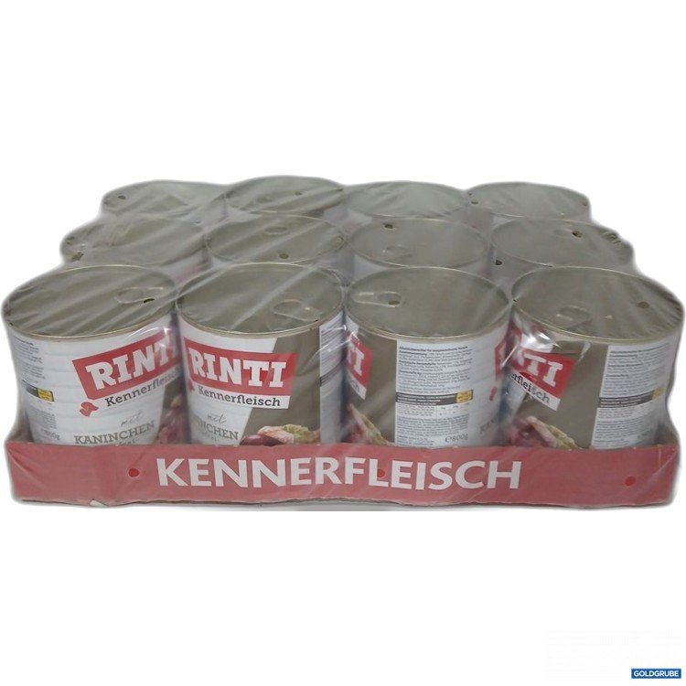 Artikel Nr. 978342: Rinti Kennerfleisch Kaninchen 12x800 g