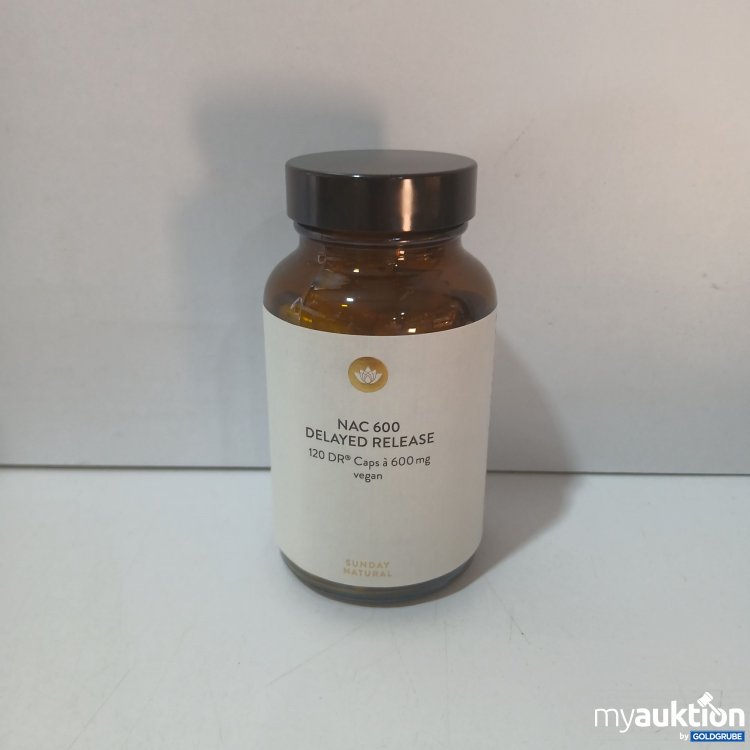 Artikel Nr. 989342: Sunday Natural NAC 600 Delayed Release Kapseln 120Stk