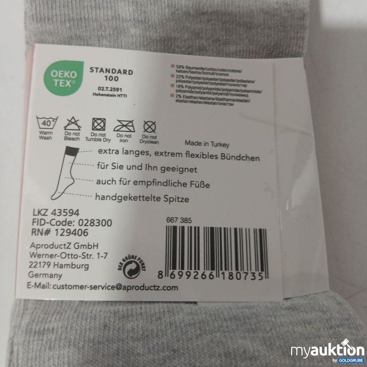 Artikel Nr. 993342 Artikel Nr. 993342: wäschepur Socken für Diabetiker 39-42 5 Paar