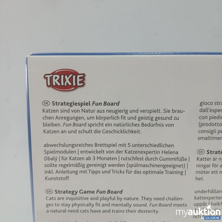 Artikel Nr. 447343 Artikel Nr. 447343: Trixie Strategie-Spiel Fun Board