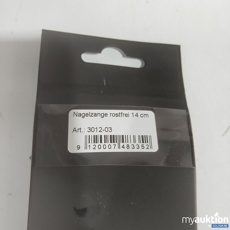 Artikel Nr. 526343: canal Nagelzange rostfrei 14 cm 3012-03