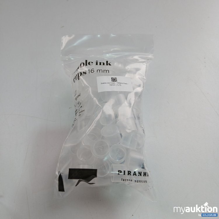 Artikel Nr. 805343 Artikel Nr. 805343: Stable ink Cups 100 Stk. 16mm