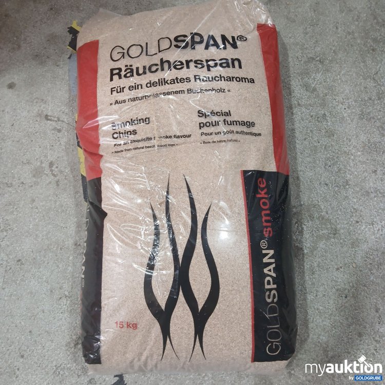 Artikel Nr. 832343 Artikel Nr. 832343: Goldspan Räucherspan 15kg