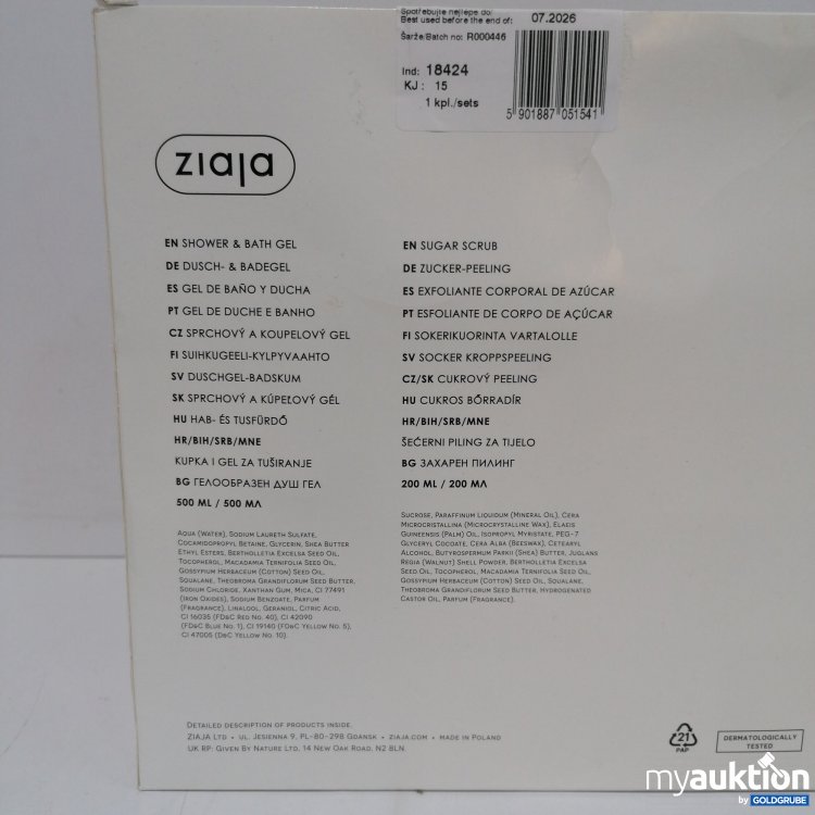Artikel Nr. 833343 Artikel Nr. 833343: Ziaja Gift Set