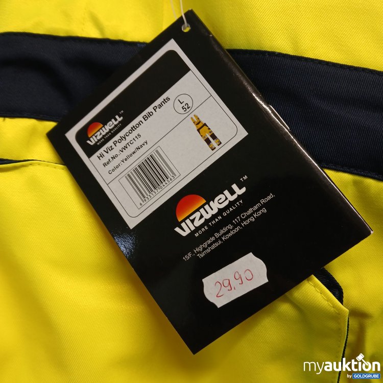 Artikel Nr. 908343: Vizwell Latzhose 