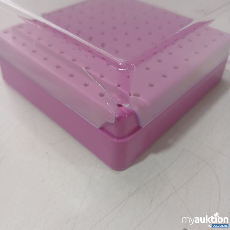 Artikel Nr. 933343: Aufbewahrungsbox mit Deckel Pink ca 11x11cm