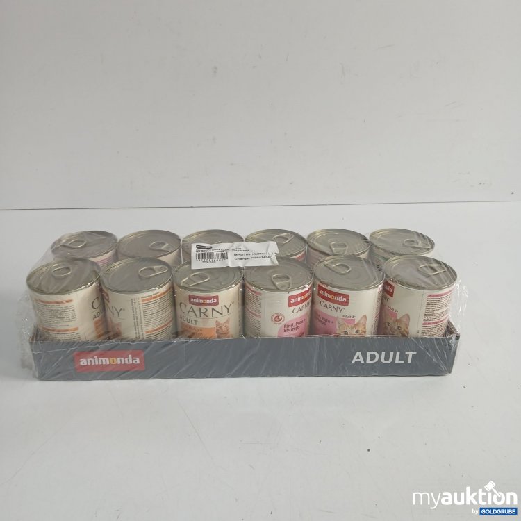Artikel Nr. 958343: Animondq Carny Adult Katzenfutter Kräftige Vatiation 12x400g 