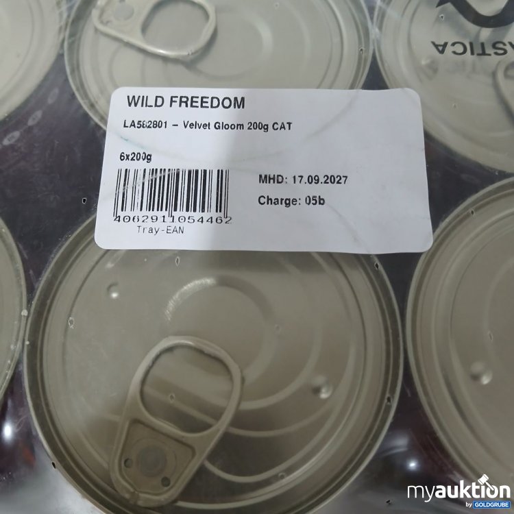 Artikel Nr. 978343 Artikel Nr. 978343: WILD FREEDOM Velvet Gloom Katzenfutter 6x200g