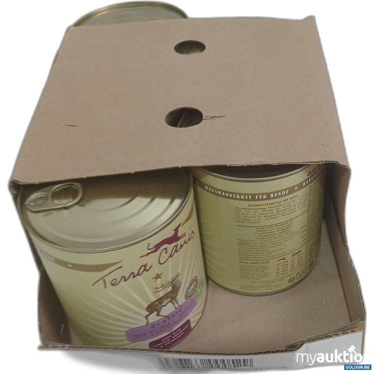 Artikel Nr. 998343 Artikel Nr. 998343: Tera Canis Classic Wild mit Kürbis 5×800g