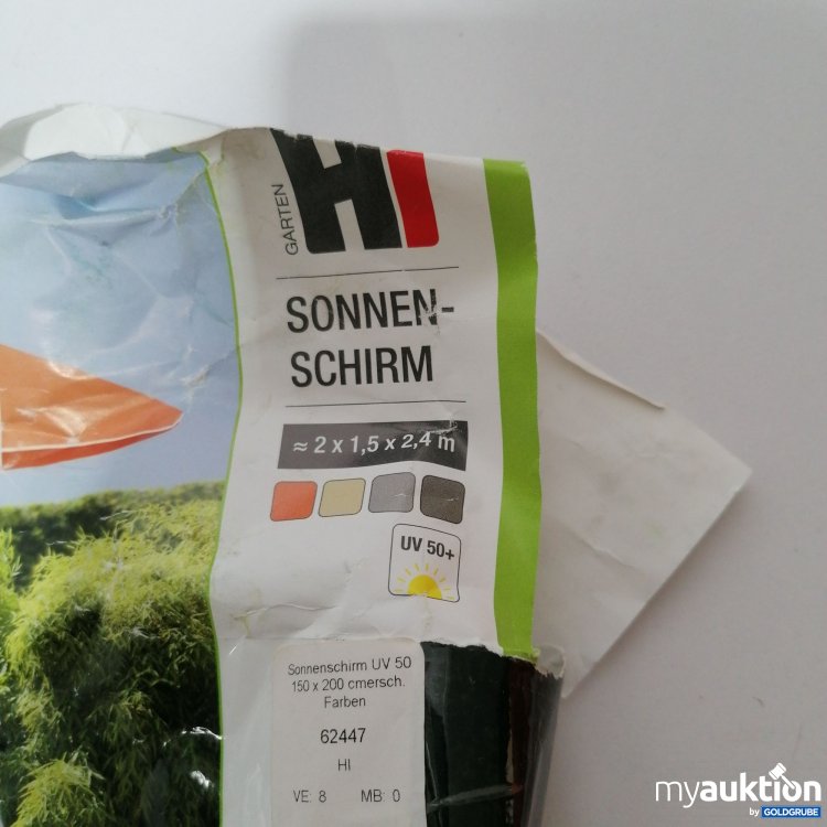 Artikel Nr. 441344: Hi Garten Sonnenschirm 2x1,5mx2,4m orange 2x1,5x2,4m 62447