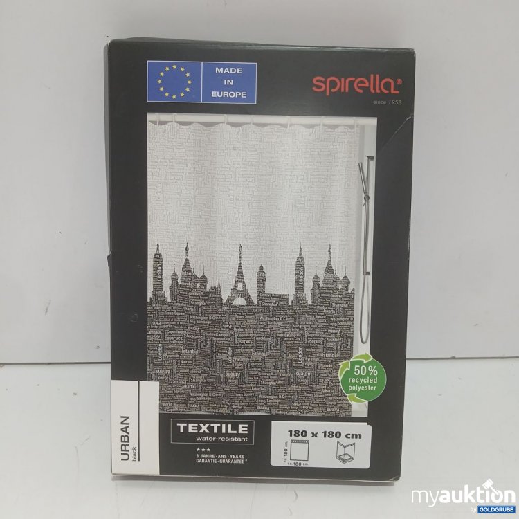Artikel Nr. 447344 Artikel Nr. 447344: Spirella Urban Duschvorhang textile 180 x cm